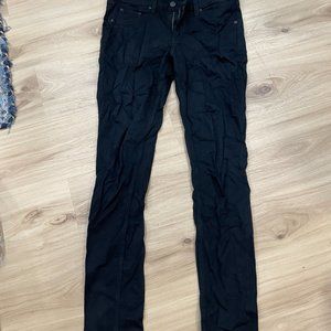 Rag & Bone Legging Jean, size 29, Black